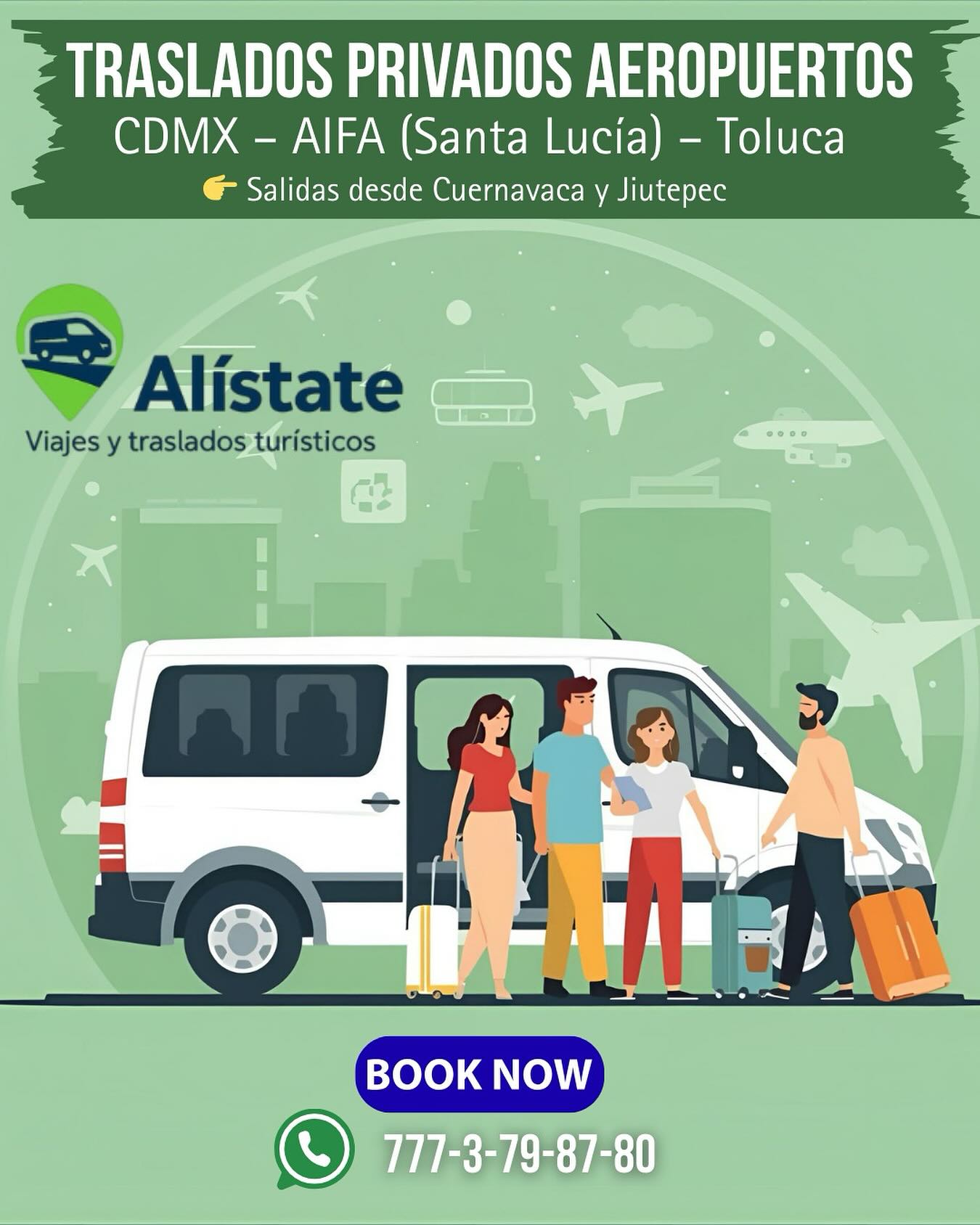 Traslados privados aeropuertos