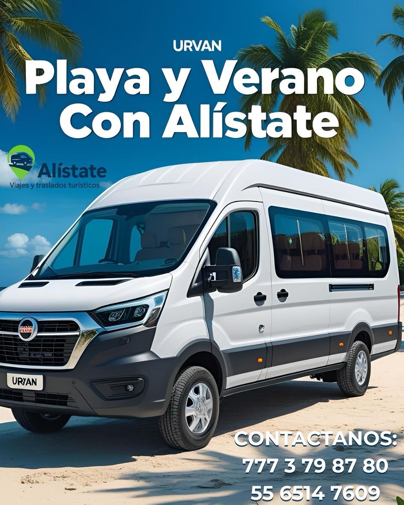 Playa y verano con Alístate